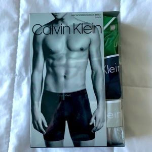 Calvin Klein new 3 pack xl boxer briefs